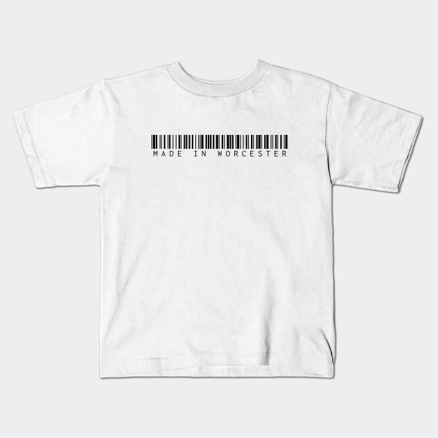 Made in Worcester Kids T-Shirt by Novel_Designs